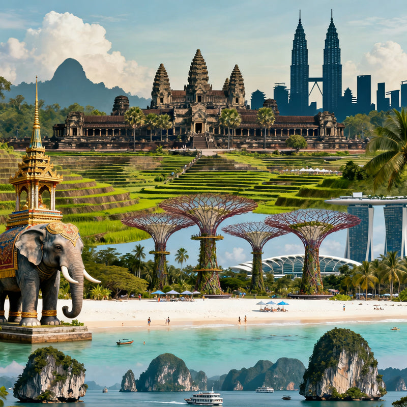 Southeast Asia - 7 Countries Data Top-up SIM Card