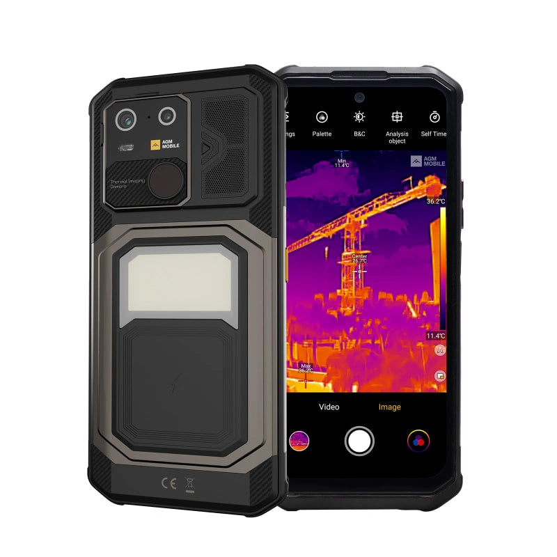 AGM G3 PRO | Thermal Imaging Rugged Smartphone | 12GB+512GB | 10000mAh Battery | 5W Speaker 116dB | 120Hz Display | MIL-STD-810H