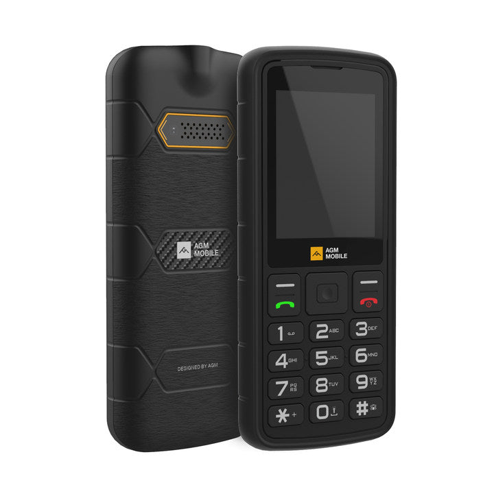 AGM M9 | Rugged | 2G | Ergonomic | User Friendly | Fast Dial | Dual SIM