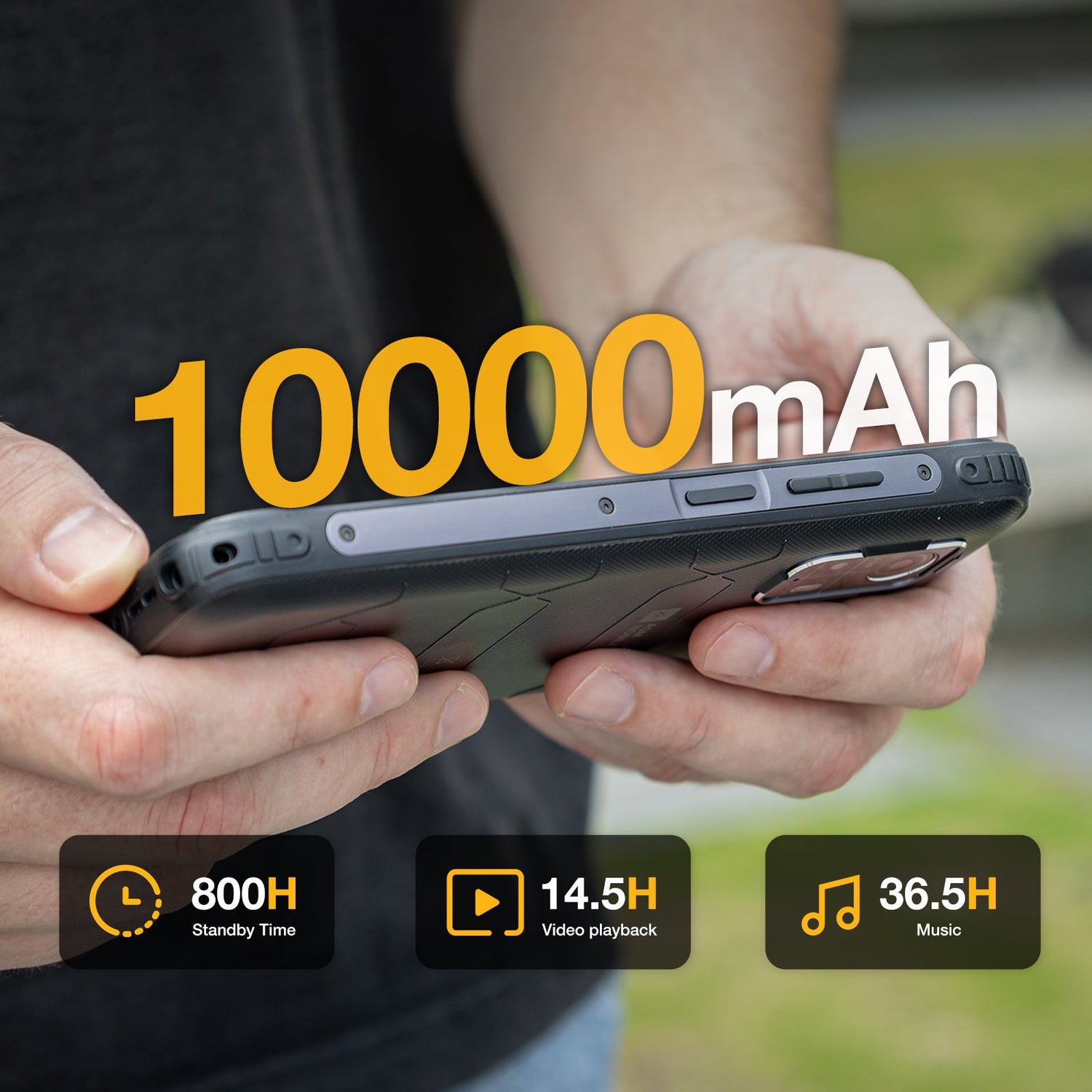 AGM H Max delivers excellent battery life and bespoke durability