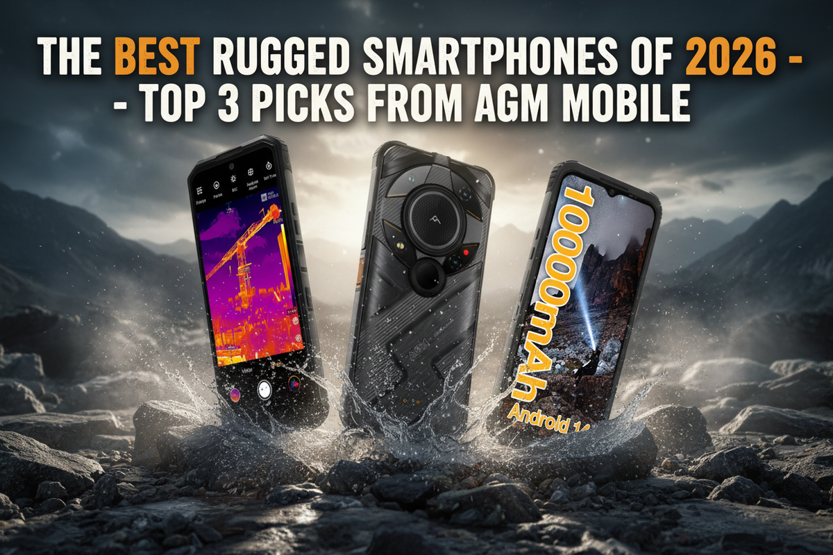The Best Rugged Smartphones of 2026 - Top 3 Picks from AGM Mobile