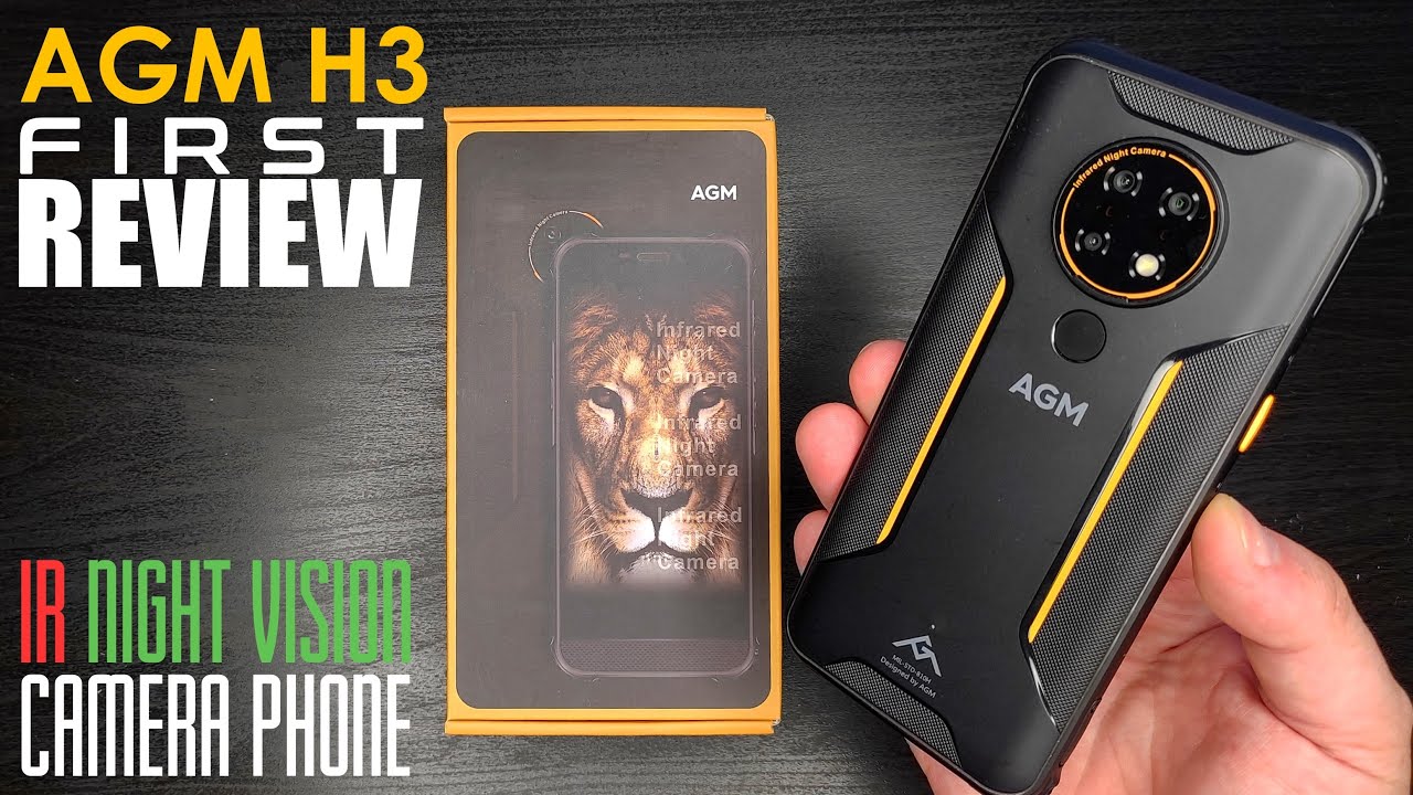AGM H3 Rugged Smartphone | Infrared Night Camera For $199 Bucks
