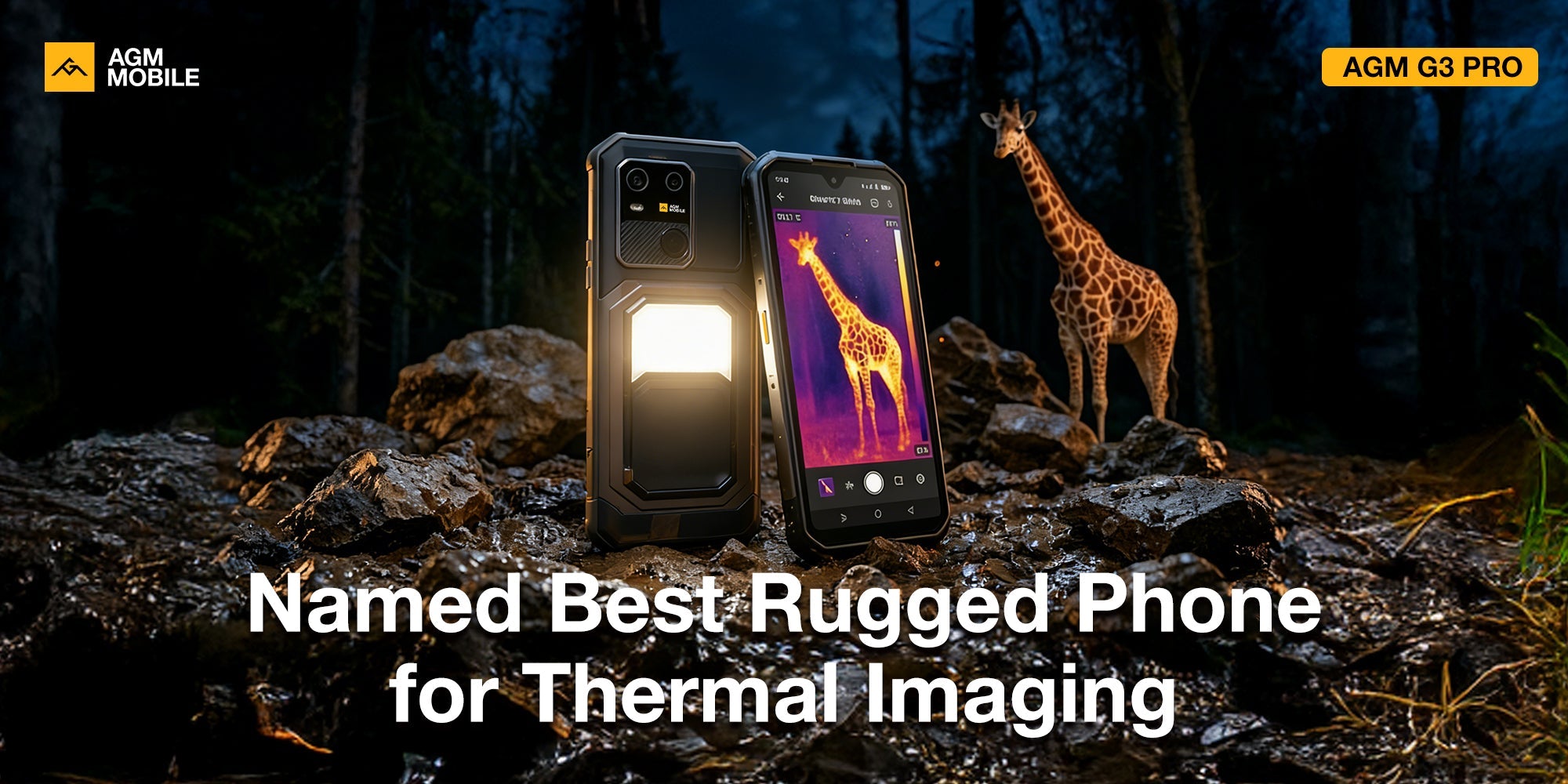AGM G3 Pro Named Best Rugged Phone for Thermal Imaging by Major Tech Media