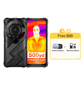 AGM G2 Guardian | 5G Unlocked Rugged Smartphone | Thermal Monocular Long Detection Range: 500m/yd | 10 mm Objective Lens