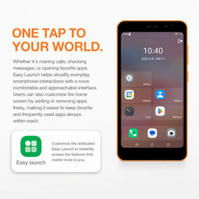 AGM NOTE N2 | 4.96" Small Android Smartphone | Removable Battery | Android 16 Go | Pocket-Friendly Design | IP54 Splash Protection