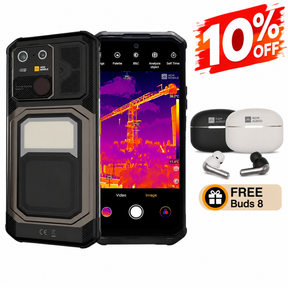 AGM G3 PRO | Thermal Imaging Rugged Smartphone | 12GB+512GB | 10000mAh Battery | 5W Speaker 116dB | 120Hz Display | MIL-STD-810H | Wireless Charging