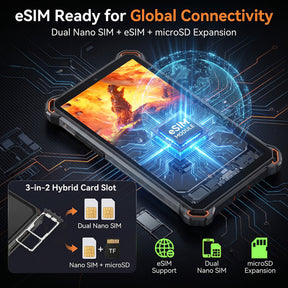 AGM PAD P3 | 8.68" Compact Rugged Tablet | Helio G99 | IP68/IP69K | Waterproof | 120Hz Display | eSIM | Android 16