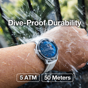 AGM Legion | Rugged | AMOLED | Health Monitoring | Multi-Sport | 5 ATM | Long Lasting Battery | GPS | Compass