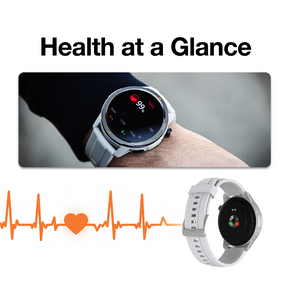 AGM Legion | Rugged | AMOLED | Health Monitoring | Multi-Sport | 5 ATM | Long Lasting Battery | GPS | Compass
