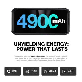 AGM H6 | Ultra-Thin | Rugged | 8GB RAM + 8GB Virtual Expanded RAM + 256GB ROM | 6.56-inch 90Hz Display | Android 13
