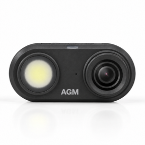 Pre-Order | AGM CAM 1 | 2K Mini Action Camera | 39g Ultra-Light | IP68/IP69K Waterproof | Built-in LED Light | Magnetic Mount | 1.45-inch Display