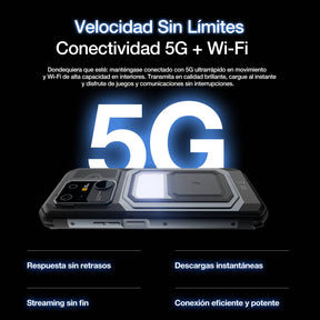 AGM G3 PRO | Teléfono Inteligente Resistente con Cámara Térmica | 12GB+512GB | Batería 10000mAh | Pantalla 120Hz | MIL-STD-810H