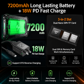 Pre-Order | AGM PAD P3 | 8.68" Compact Rugged Tablet | Helio G99 | IP68/IP69K | Waterproof | 120Hz Display | eSIM | Android 16