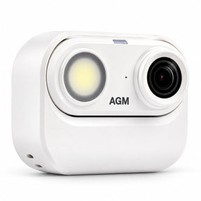Pre-Order | AGM CAM 1 | 2K Mini Action Camera | 39g Ultra-Light | IP68/IP69K Waterproof | Built-in LED Light | Magnetic Mount | 1.45-inch Display