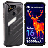 Pre-Order | AGM X7 Pro | Thermal Imaging Rugged Smartphone | 512×384 Thermal Resolution | 6GB+256GB | 10000mAh Battery | IP68/IP69K | Wireless Charging | Android 16 | eSIM