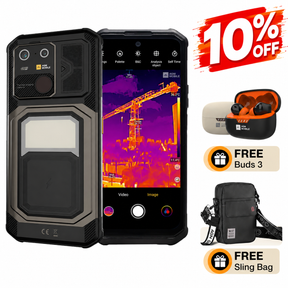 AGM G3 PRO | Thermal Imaging Rugged Smartphone | 12GB+512GB | 10000mAh Battery | 5W Speaker 116dB | 120Hz Display | MIL-STD-810H | Wireless Charging