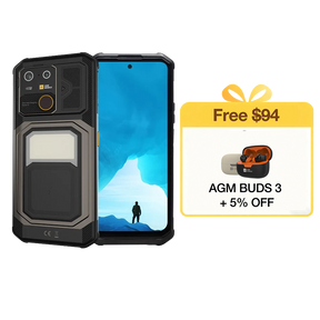 AGM G3 | Rugged Smartphone | 12GB+512GB | 10000mAh Battery | 5W Speaker 116dB  | 50MP Front Camera | 120Hz Display | IP68 IP69K | Wireless Charging
