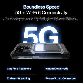 Pre-Sale | AGM G3 | Rugged Smartphone | 12GB+512GB | 10000mAh Battery | 5W Speaker 116dB  | 50MP Front Camera | 120Hz Display | IP68 IP69K | Wireless Charging