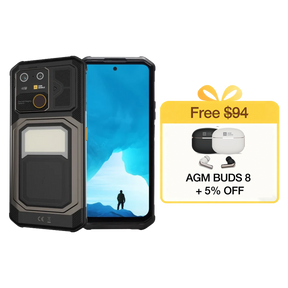 AGM G3 | Rugged Smartphone | 12GB+512GB | 10000mAh Battery | 5W Speaker 116dB  | 50MP Front Camera | 120Hz Display | IP68 IP69K | Wireless Charging