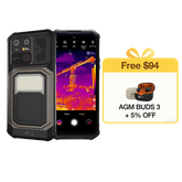 AGM G3 PRO | Thermal Imaging Rugged Smartphone | 12GB+512GB | 10000mAh Battery | 5W Speaker 116dB | 120Hz Display | MIL-STD-810H | Wireless Charging