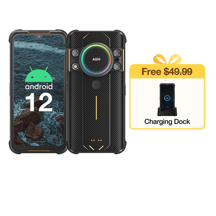 AGM H5 | Android 12 | 109dB Loudest Speaker