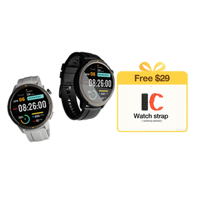 AGM Legion | Rugged | AMOLED | Health Monitoring | Multi-Sport | 5 ATM | Long Lasting Battery | GPS | Compass