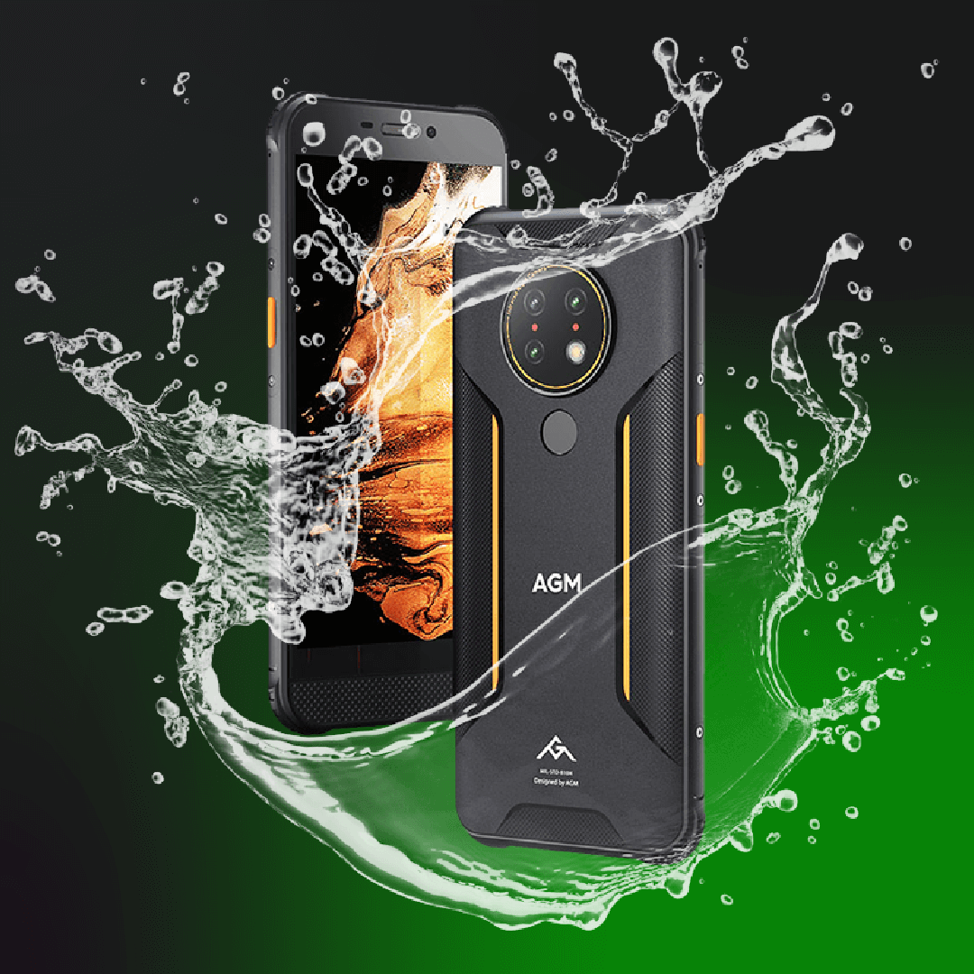 AGM H3 | Unlocked Rugged Smartphone | Waterproof Durable Rugged Phone | High-Temperature Resistance