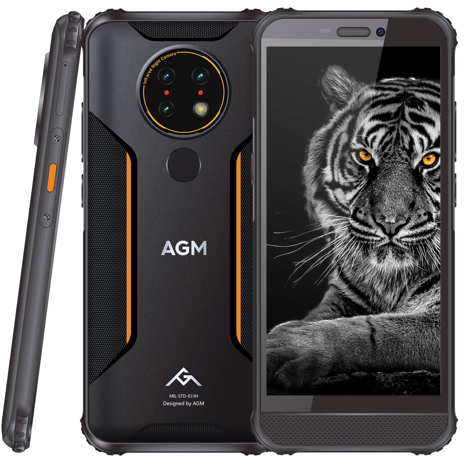 AGM H3 | Unlocked Rugged Smartphone | Waterproof Durable Rugged Phone | High-Temperature Resistance
