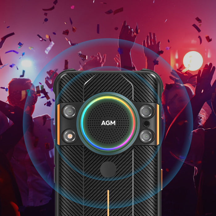 AGM H5 Android 12 Rugged Smartphone 109dB Loudest Speaker US W